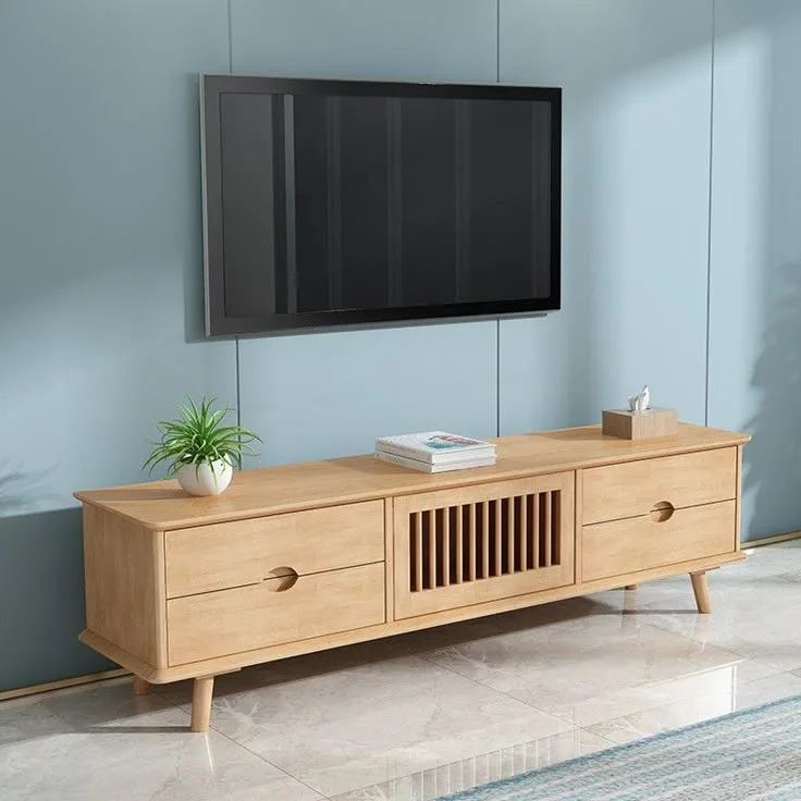 Buffet TV Kayu Jati Minimalis furniture jepara