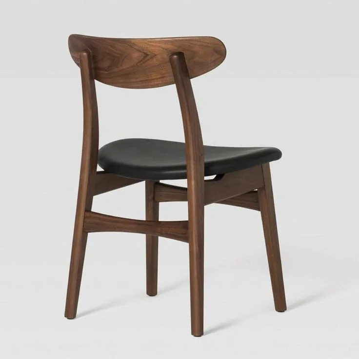 Kursi Ropan Minimalis Modern Kayu Jati Jepara – Kursi Ropan Elegan untuk Cafe dan Ruang Makan preview 2