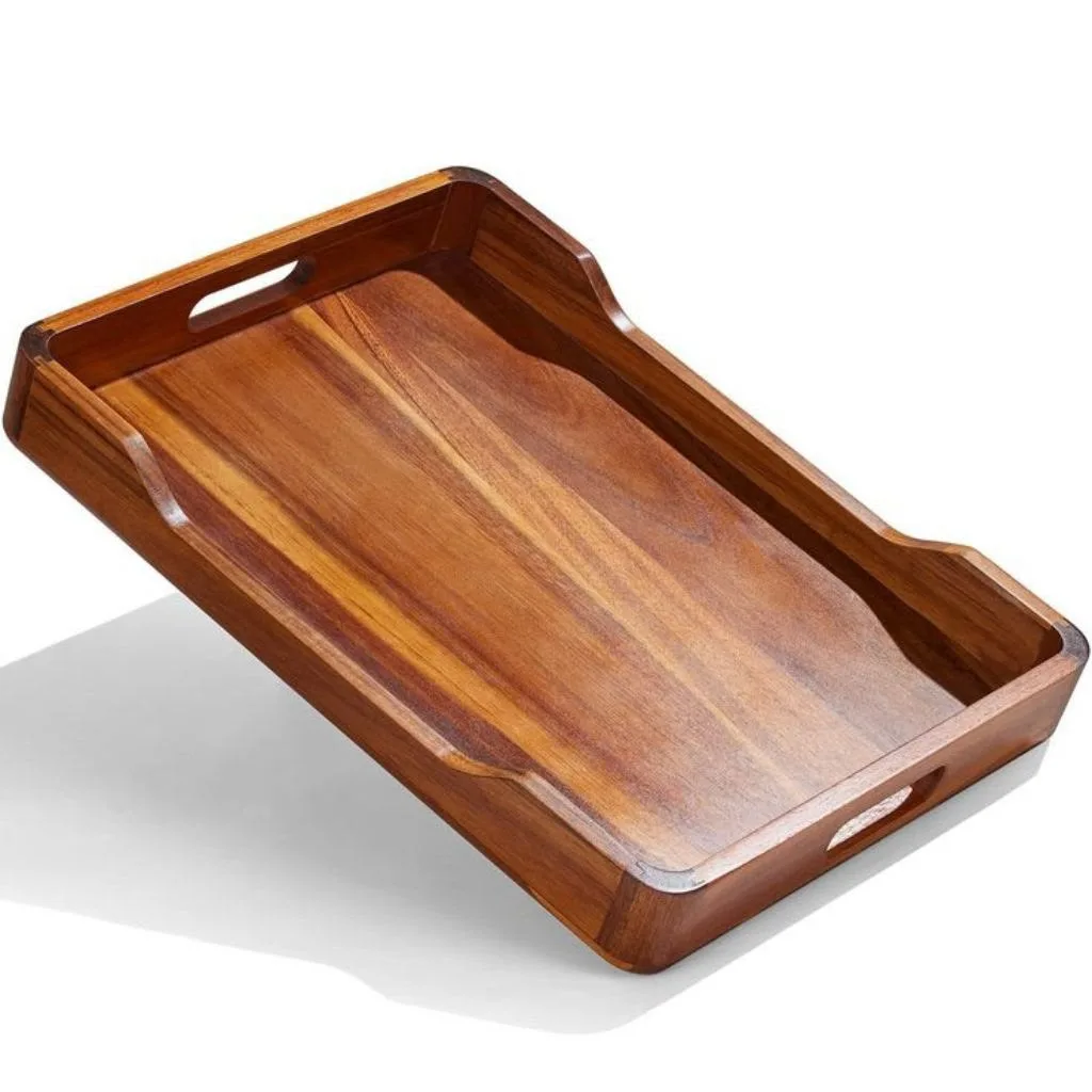 nampan classic kayu jati/nampan asli kayu/tatakan model terbaru Furniture Jepara